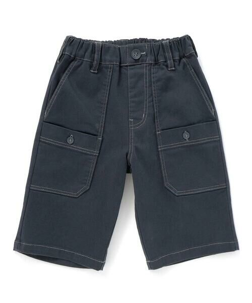 BeBe / べべ ショート・ハーフ・半端丈パンツ | ストレッチツイルレイヤーポケットハーフパンツ(90~160cm) | 詳細2