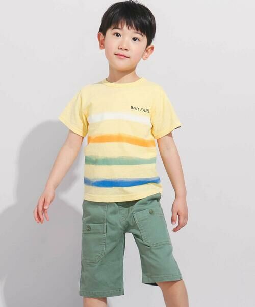 BeBe / べべ ショート・ハーフ・半端丈パンツ | ストレッチツイルレイヤーポケットハーフパンツ(90~160cm) | 詳細13