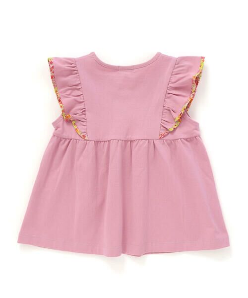 BeBe / べべ Tシャツ | 【DEVEAUX】肩フリルノースリーブプルオーバー(90~150cm) | 詳細9