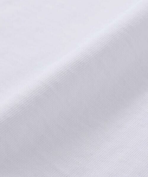 BeBe / べべ Tシャツ | 【お揃い】フルールドゥジョワプリントパッチロゴ切り替えTシャツ(90~150cm) | 詳細10