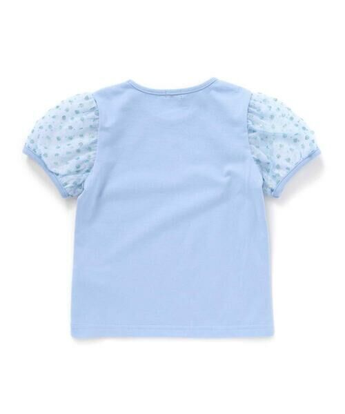 BeBe / べべ Tシャツ | スパンコールチュールパフスリーブTシャツ(90~150cm) | 詳細15