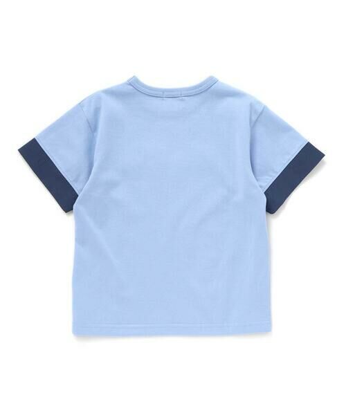 BeBe / べべ Tシャツ | 立体刺しゅうネオンロゴ天竺半袖Tシャツ(90~150cm) | 詳細5