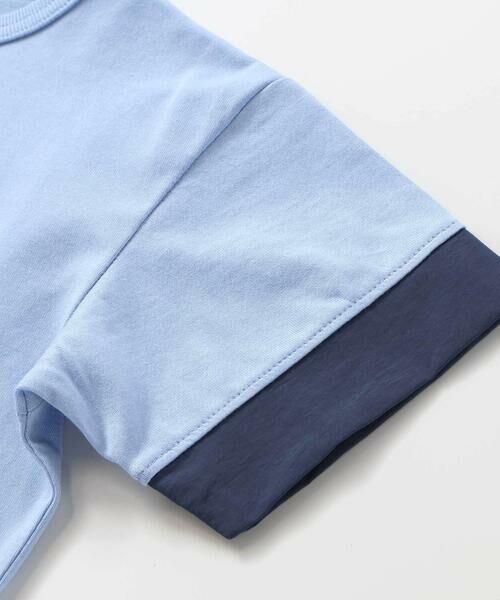 BeBe / べべ Tシャツ | 立体刺しゅうネオンロゴ天竺半袖Tシャツ(90~150cm) | 詳細9