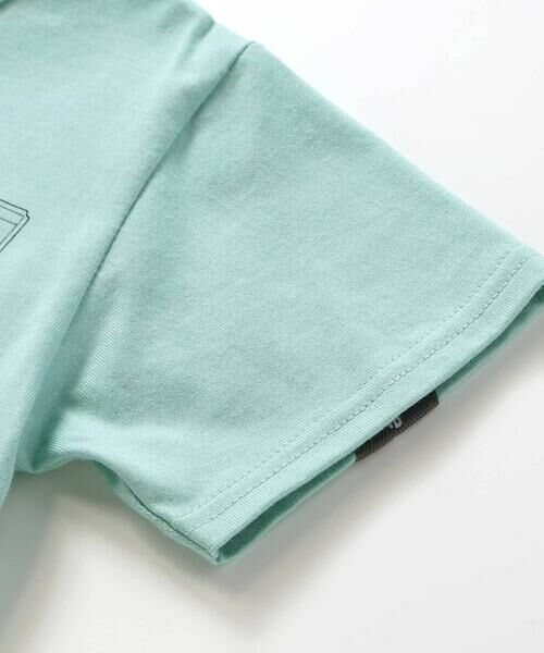 BeBe / べべ Tシャツ | バックラインチケットワッペン天竺半袖Tシャツ(90~160cm) | 詳細7