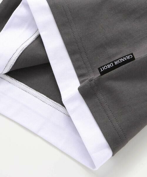 BeBe / べべ Tシャツ | レーシングカー発泡プリントレイヤード風天竺半袖Tシャツ(90~160cm) | 詳細8