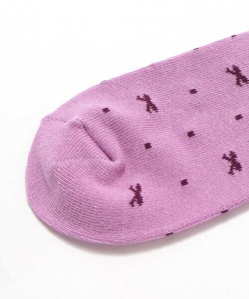 BeBe / べべ ソックス | リボンドットフリルアンクルソックス(11~24cm) | 詳細2