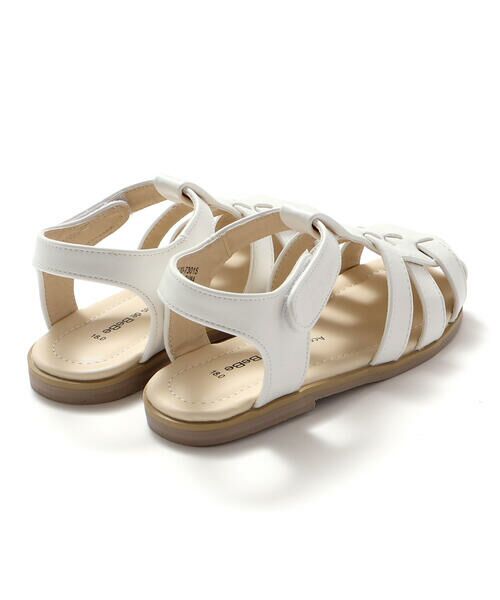 BeBe / べべ サンダル | ロゴ型押しストラップカメサンダル(13~19cm) | 詳細2