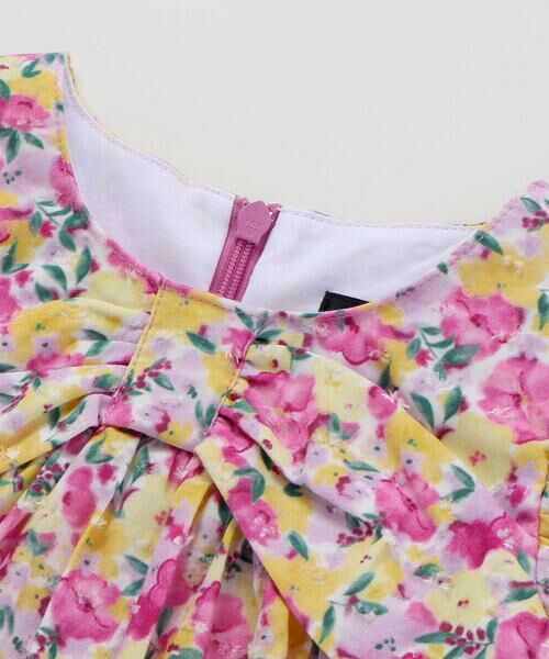 BeBe / べべ ベビー・キッズウエア | フルールドゥジョワプリントベビーワンピース(80~90cm) | 詳細6