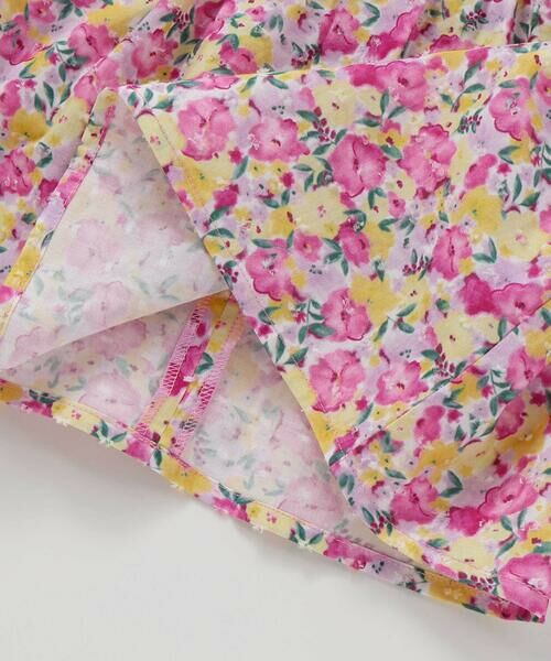 BeBe / べべ ベビー・キッズウエア | フルールドゥジョワプリントベビーワンピース(80~90cm) | 詳細9