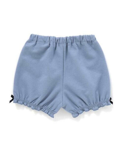 BeBe / べべ ベビー・キッズウエア | フリルレイヤードお花モチーフ天竺Tシャツ+ブルマセット(80~90cm) | 詳細5