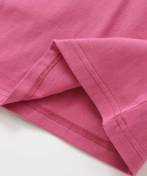 BeBe / べべ ベビー・キッズウエア | フリルレイヤードお花モチーフ天竺Tシャツ+ブルマセット(80~90cm) | 詳細12