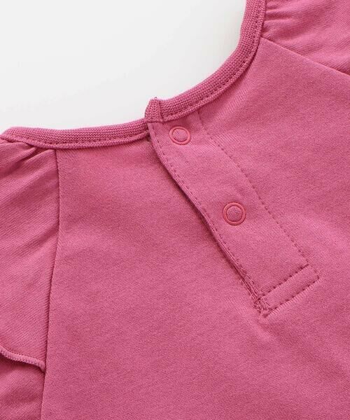 BeBe / べべ ベビー・キッズウエア | フリルレイヤードお花モチーフ天竺Tシャツ+ブルマセット(80~90cm) | 詳細13