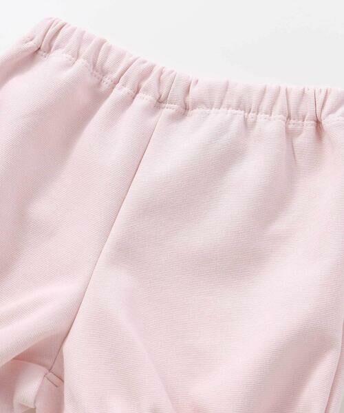 BeBe / べべ ベビー・キッズウエア | フリルレイヤードお花モチーフ天竺Tシャツ+ブルマセット(80~90cm) | 詳細15