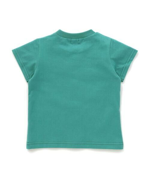 BeBe / べべ ベビー・キッズウエア | ホワイトライントロッコロゴ刺しゅう天竺Tシャツ+パンツセット(80~90cm) | 詳細17