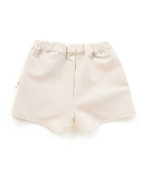 BeBe / べべ ベビー・キッズウエア | ツイルストレッチフラワーレースショートパンツ(80~90cm) | 詳細4