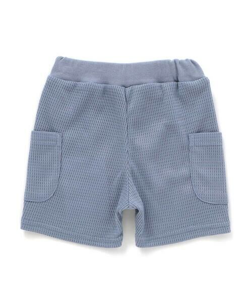 BeBe / べべ ベビー・キッズウエア | ワッフルサイドポケットハーフパンツ(80~90cm) | 詳細4