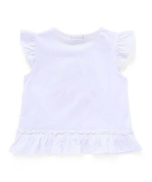 BeBe / べべ ベビー・キッズウエア | 遊園地ハートモチーフ裾フリル天竺Tシャツ(80~90cm) | 詳細2