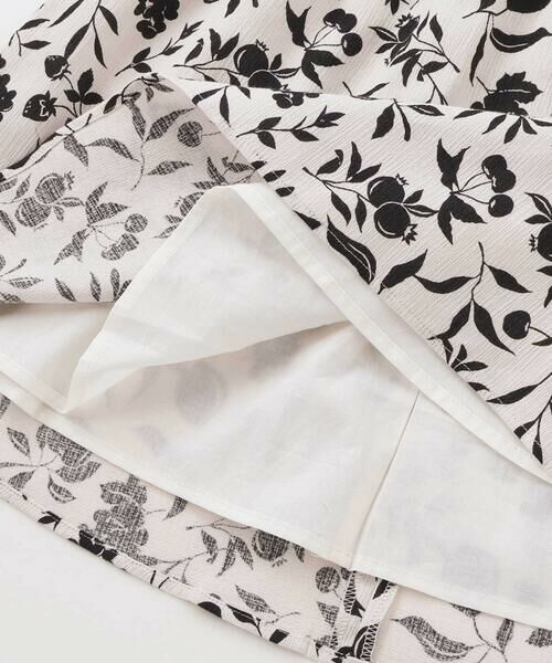 BeBe / べべ ミニ丈・ひざ丈ワンピース | 【お揃い】マルシェフルーツ柄楊柳フリルワンピース(90~150cm) | 詳細12