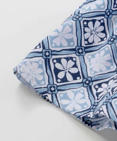 BeBe / べべ シャツ・ブラウス | 【お揃い】復刻アーカイブタイル柄肩フリルブラウス(100~150cm) | 詳細15