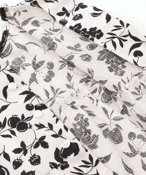 BeBe / べべ シャツ・ブラウス | 【お揃い】マルシェフルーツ柄楊柳チュニックブラウス(100~150cm) | 詳細11