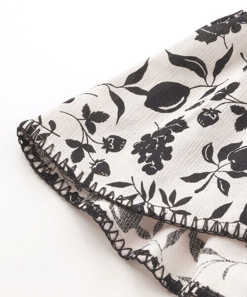 BeBe / べべ シャツ・ブラウス | 【お揃い】マルシェフルーツ柄楊柳チュニックブラウス(100~150cm) | 詳細12