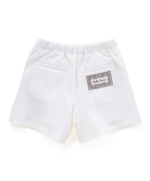 BeBe / べべ ショート・ハーフ・半端丈パンツ | リネン調オックスタックショートパンツ(90~160cm) | 詳細1