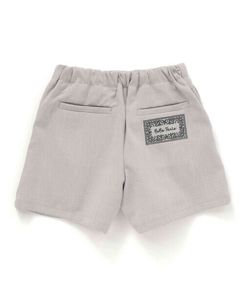 BeBe / べべ ショート・ハーフ・半端丈パンツ | リネン調オックスタックショートパンツ(90~160cm) | 詳細10