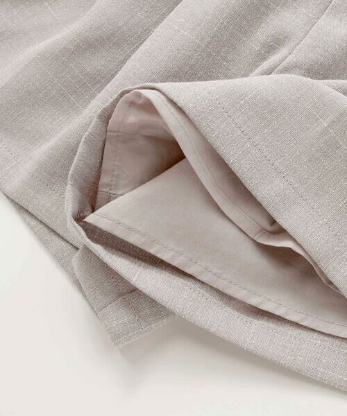 BeBe / べべ ショート・ハーフ・半端丈パンツ | リネン調オックスタックショートパンツ(90~160cm) | 詳細15