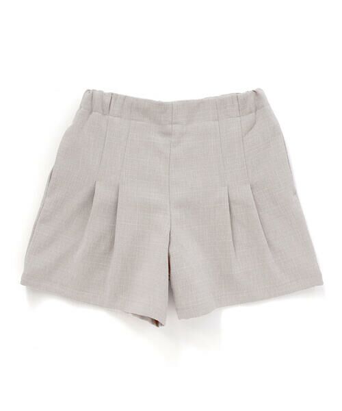 BeBe / べべ ショート・ハーフ・半端丈パンツ | リネン調オックスタックショートパンツ(90~160cm) | 詳細9