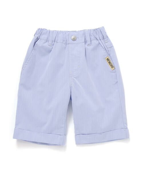 BeBe / べべ ショート・ハーフ・半端丈パンツ | ダンガリーロールアップハーフパンツ(90~150cm) | 詳細1