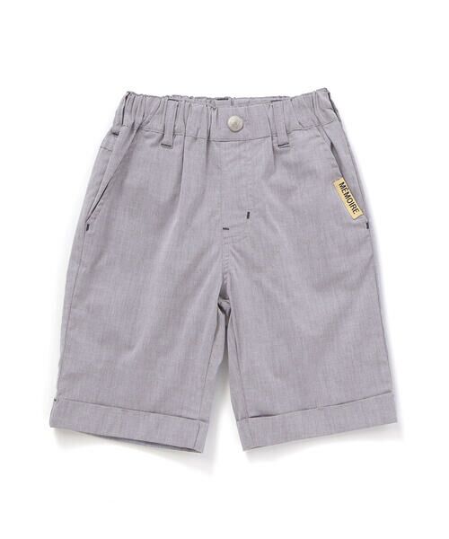 BeBe / べべ ショート・ハーフ・半端丈パンツ | ダンガリーロールアップハーフパンツ(90~150cm) | 詳細5