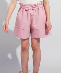 ピンク ショートパンツ ドローストリング付き ボーイズ 8才～20才)コットンツイル ドローストリング ショート