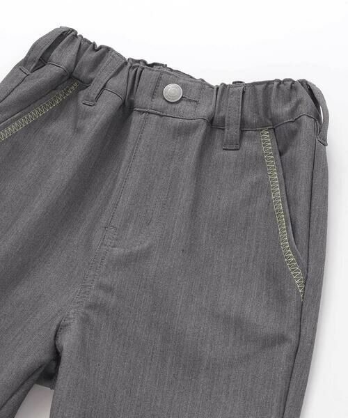 BeBe / べべ ショート・ハーフ・半端丈パンツ | 【WEB限定】ツイルストレッチポケットロゴプリントハーフパンツ(100~140cm) | 詳細10