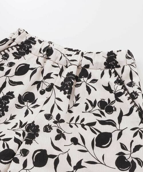 BeBe / べべ ショート・ハーフ・半端丈パンツ | 【お揃い】マルシェフルーツ柄楊柳裾フリルショートパンツ(90~150cm) | 詳細8