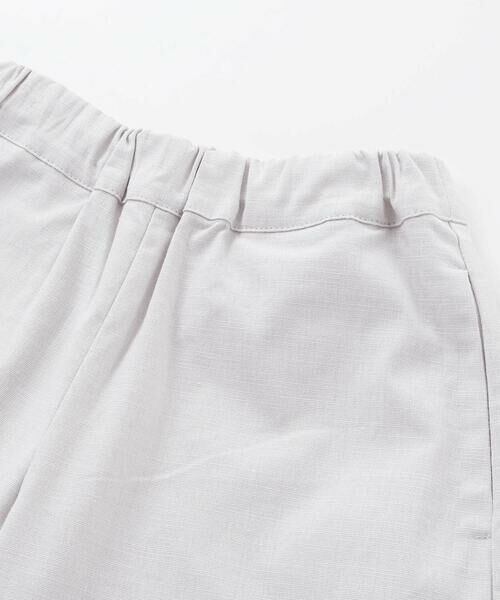 BeBe / べべ ショート・ハーフ・半端丈パンツ | スラブオックス裾レースショートパンツ(90~150cm) | 詳細3