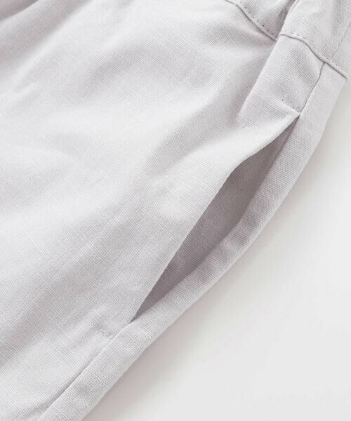 BeBe / べべ ショート・ハーフ・半端丈パンツ | スラブオックス裾レースショートパンツ(90~150cm) | 詳細4