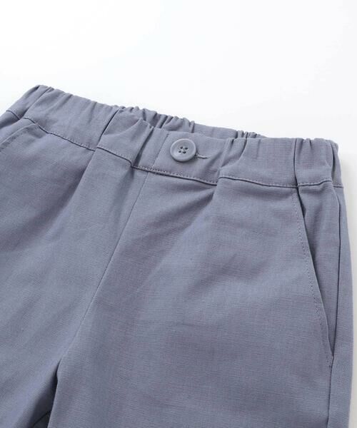 BeBe / べべ ショート・ハーフ・半端丈パンツ | スラブオックスリーフ柄ポケットハーフパンツ(90~150cm) | 詳細6