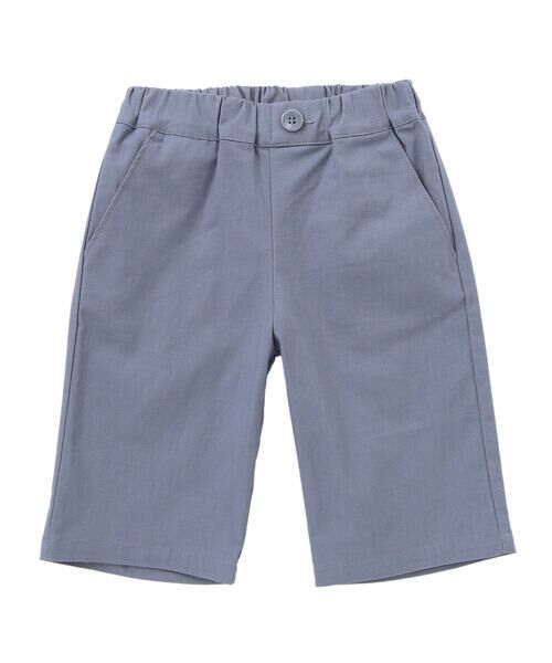 BeBe / べべ ショート・ハーフ・半端丈パンツ | スラブオックスリーフ柄ポケットハーフパンツ(90~150cm) | 詳細4