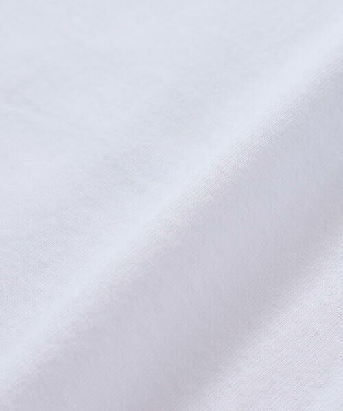 BeBe / べべ Tシャツ | 【お揃い】復刻アーカイブタイル柄ライン切り替え半袖天竺Tシャツ(90~150cm) | 詳細11