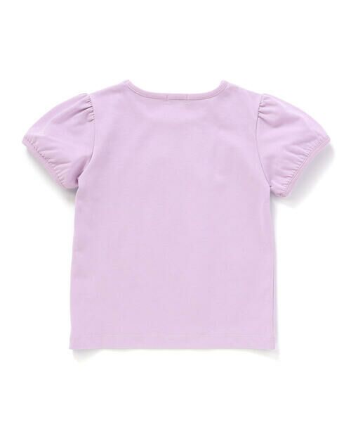 BeBe / べべ Tシャツ | 【WEB限定】発泡プリントお花ロゴ天竺半袖Tシャツ(100~140cm) | 詳細10
