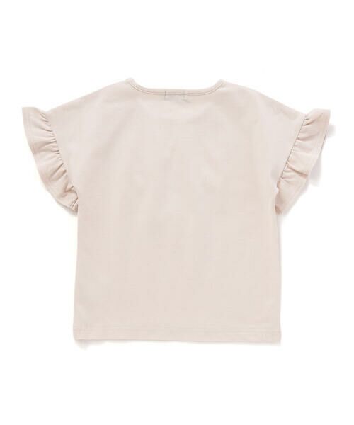 BeBe / べべ Tシャツ | 【WEB限定】お花レース星フリル天竺半袖Tシャツ(100~140cm) | 詳細8