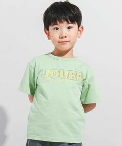 BeBe / べべ Tシャツ | 【WEB限定】JOUERバック遊園地プリント天竺半袖Tシャツ(100~140cm)