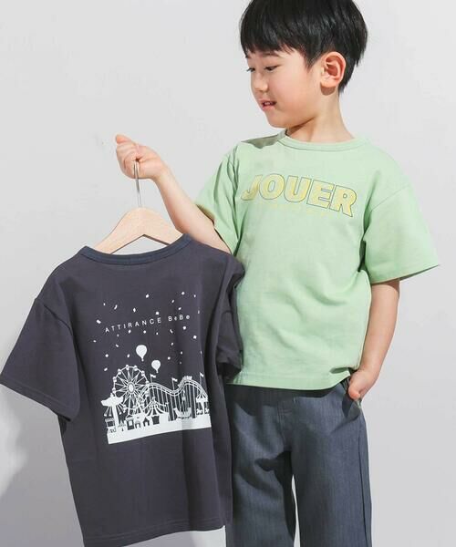 BeBe / べべ Tシャツ | 【WEB限定】JOUERバック遊園地プリント天竺半袖Tシャツ(100~140cm) | 詳細10