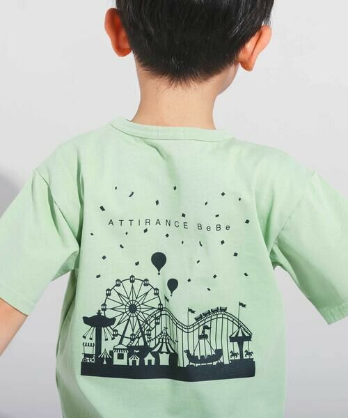 BeBe / べべ Tシャツ | 【WEB限定】JOUERバック遊園地プリント天竺半袖Tシャツ(100~140cm) | 詳細12