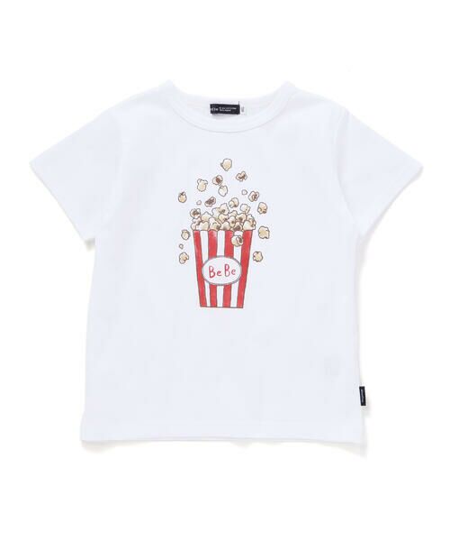 BeBe / べべ Tシャツ | 【WEB限定】ポップコーンプリント天竺半袖Tシャツ(100~140cm) | 詳細5
