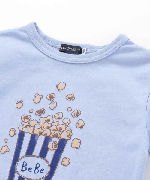 BeBe / べべ Tシャツ | 【WEB限定】ポップコーンプリント天竺半袖Tシャツ(100~140cm) | 詳細9