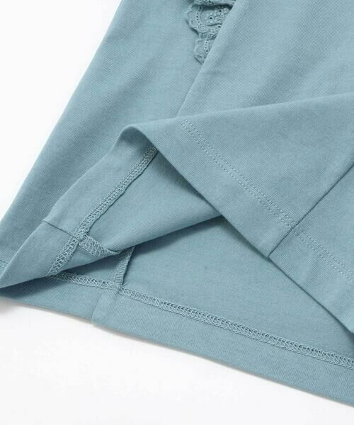 BeBe / べべ Tシャツ | 肩フリルレース天竺ノースリーブTシャツ(90~150cm) | 詳細16