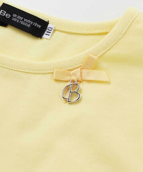 BeBe / べべ ミニ丈・ひざ丈ワンピース | 【お揃い】シャンドゥフルールプリントローン天竺切り替えワンピース(80~150cm) | 詳細14