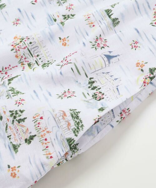 BeBe / べべ ミニ丈・ひざ丈ワンピース | 【お揃い】ブローニュプリントローンフレアワンピース(80~150cm) | 詳細10