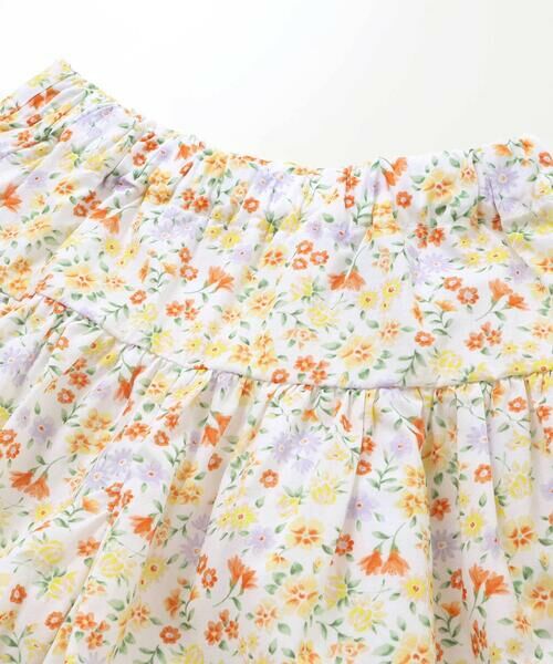 BeBe / べべ ショート・ハーフ・半端丈パンツ | 【お揃い】シャンドゥフルールプリントローンキュロットパンツ(90~150cm) | 詳細10